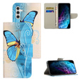 Откидной чехол для Samsung Galaxy M15 5G, Wallet, Butterfly