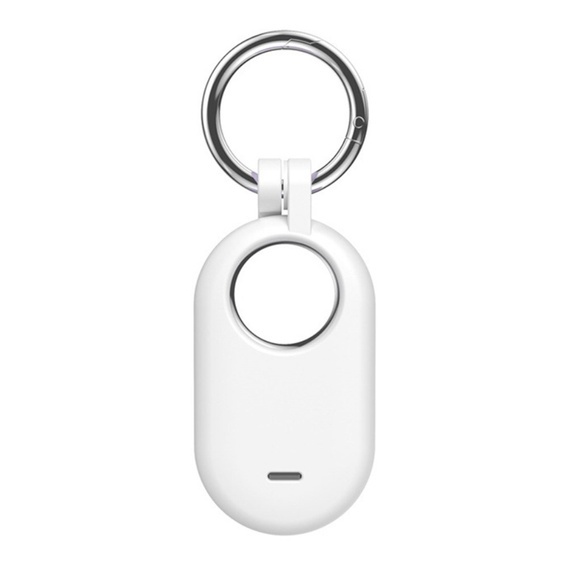 Силіконовий чохол-брелок для Samsung SmartTag2, білий