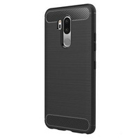 Чехол до LG G7 ThinQ / G7 Fit, Carbon, чёрный