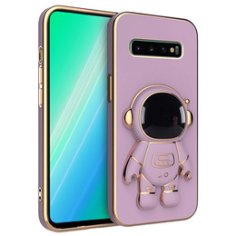 Чехол до Samsung Galaxy S10 Plus, Astronaut, фиолетовый