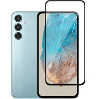 3D загартоване скло для Samsung Galaxy M35, чорна рамка