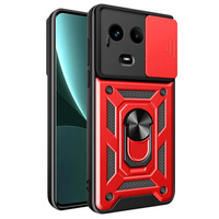 Чехол NOX Camera Slide Realme 11 5G, CamShield Slide, красный