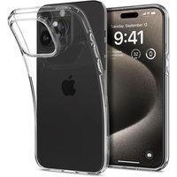 Чoхол Spigen до iPhone 15 Plus, Liquid Crystal, прозорий