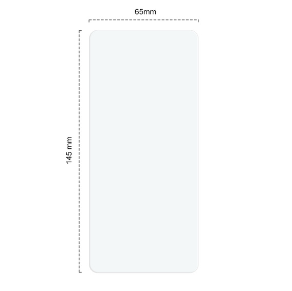 2x Загартоване скло для Samsung Galaxy S21, ERBORD 9H Hard Glass на екрані