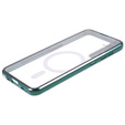 Магнітний чохол Dual Glass MagSafe для Samsung Galaxy S22 Plus, зелений