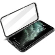 Чехол для iPhone 12, Magnetic Dual Glass, чёрный