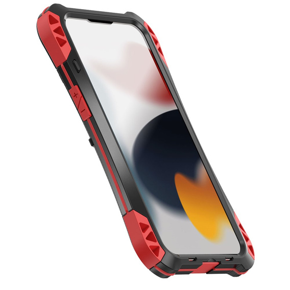 Чохол для iPhone 13, R-JUST AMIRA, броньований, червоний