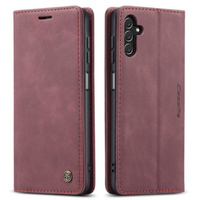 Чехол CASEME для Samsung Galaxy A04S / A13 5G, Leather Wallet Case, красный