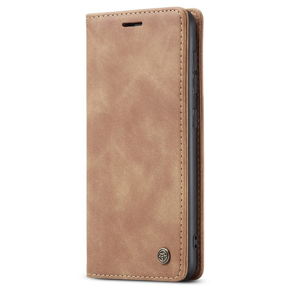 Чехол CASEME для Samsung Galaxy S20 FE, Leather Wallet Case, коричневый