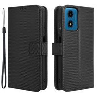 Откидной чехол для Motorola Moto G24 / G24 Power / G04, Wallet Smart Magnet, чёрный