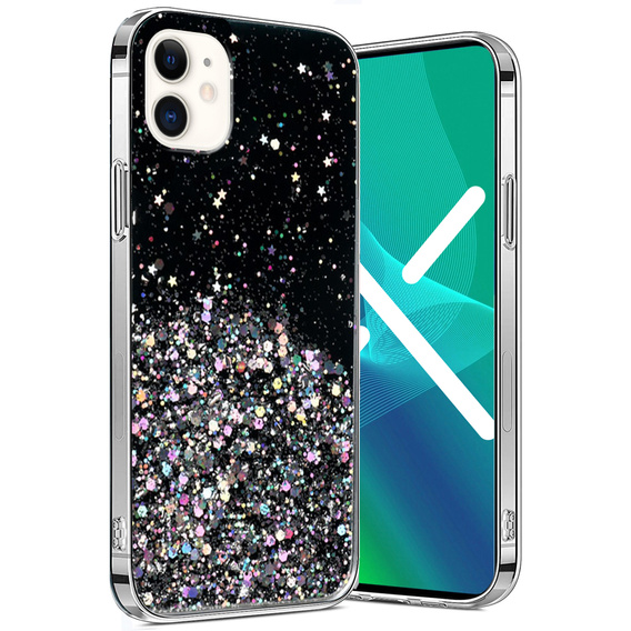 Чoхол до iPhone 11, Glittery, чорний