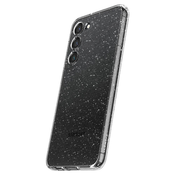 Чехол Spigen до Samsung Galaxy S23, Liquid Crystal, прозрачный блеск