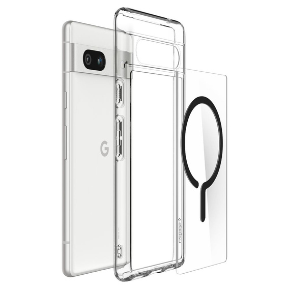 Чехол Spigen до Google Pixel 7A, Tough Armor, Gunmetal, серый