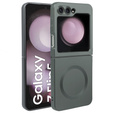 Чехол для ПК Samsung Galaxy Z Flip5 5G, для MagSafe, зеленый