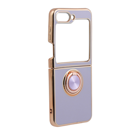 Чехол до Samsung Galaxy Z Flip 5 5G, Electro Ring, фиолетовый