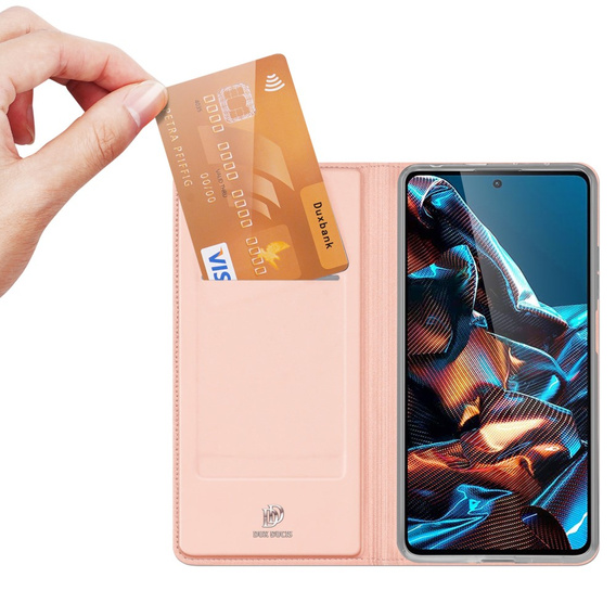 Чехол Dux Ducis до Xiaomi Poco X5 Pro 5G, Skinpro, розовый rose gold