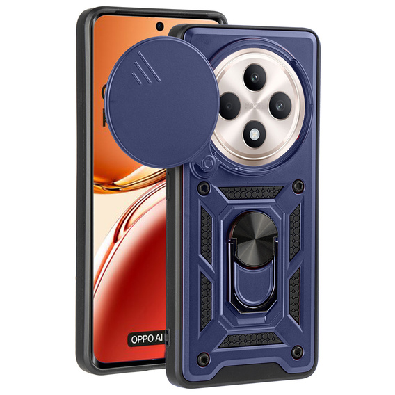 Чехол NOX Camera Slide Oppo Reno 12FS / Oppo Reno 12F, CamShield Slide, синий