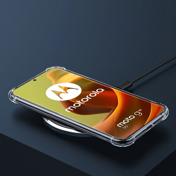 Чoхол до Motorola Moto G85, Dropproof, прозорий