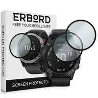 2x Гибридное стекло ERBORD для Garmin Fenix 6