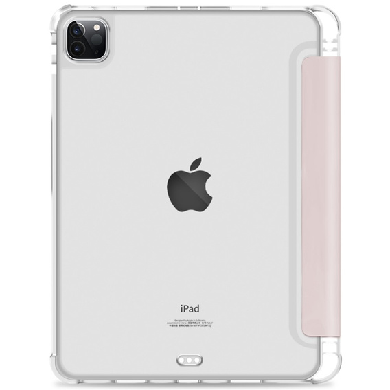 Чохол для iPad Pro 11 2022 / 2021 / 2020, Smartcase Hybrid, з місцем для стилуса, рожевий