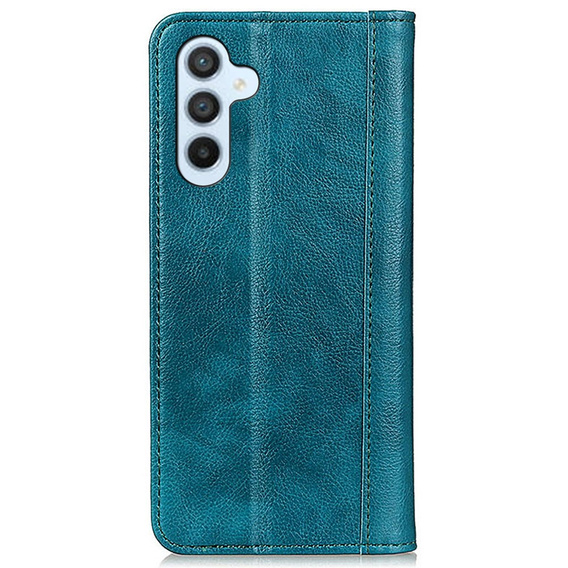 Чoхол до Samsung Galaxy S23 FE, Wallet Litchi Leather, зелений