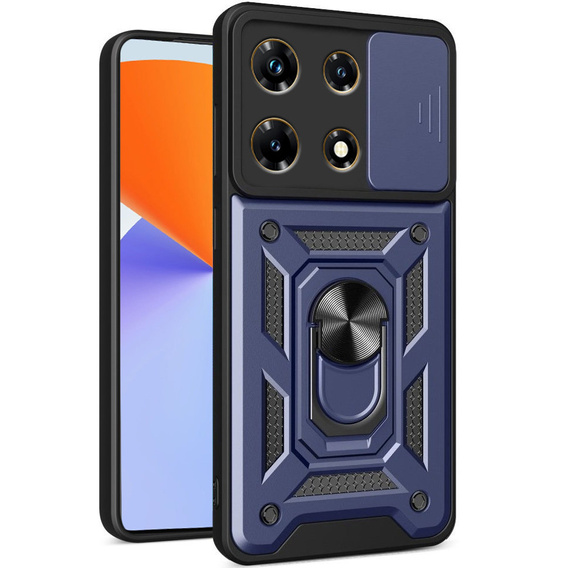 Чохол NOX Camera Slide Infinix Note 30 Pro, CamShield Slide, синій