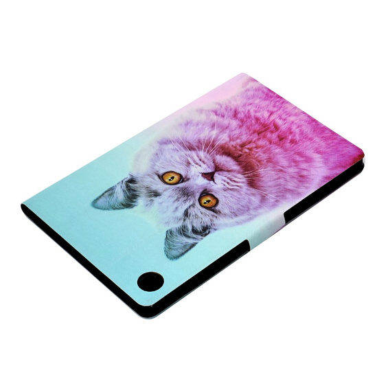 Чехол до Samsung Galaxy Tab A9 X110 / X115, pink cat