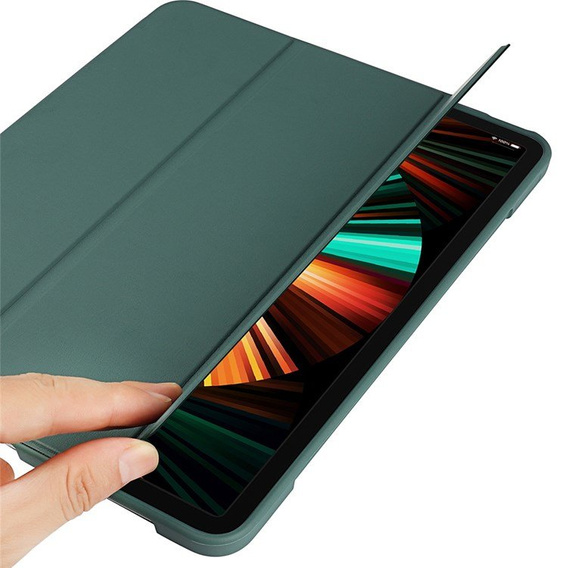 Чехол для iPad Pro 11 2021/2022, Smartcase с местом для стилуса, зелёный