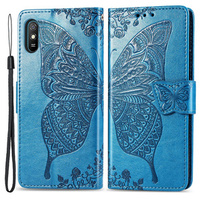 Чохол-книжка для Xiaomi Redmi 9A, Butterfly, м'яти