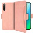 Откидной чехол для Sony Xperia 10 IV, Card Slot, розовый