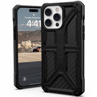 чохол Urban Armor Gear для iPhone 14 Pro Max, Monarch, carbon чорний