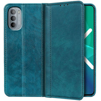 Чoхол до Motorola Moto G31 / G41, Wallet Litchi Leather, зелений