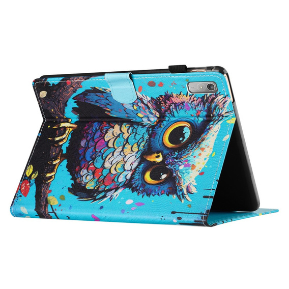 Чехол до Lenovo Tab P11 Gen 2, owl