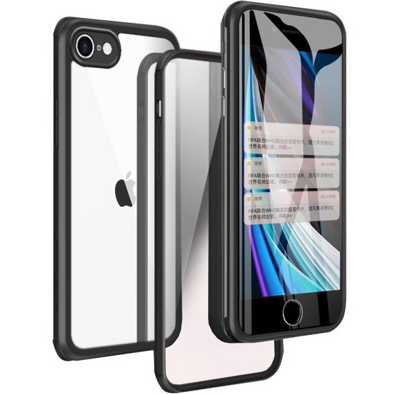 Чехол до iPhone 7 / 8 / SE 2020 / 2022, ERBORD Guardian, чёрный