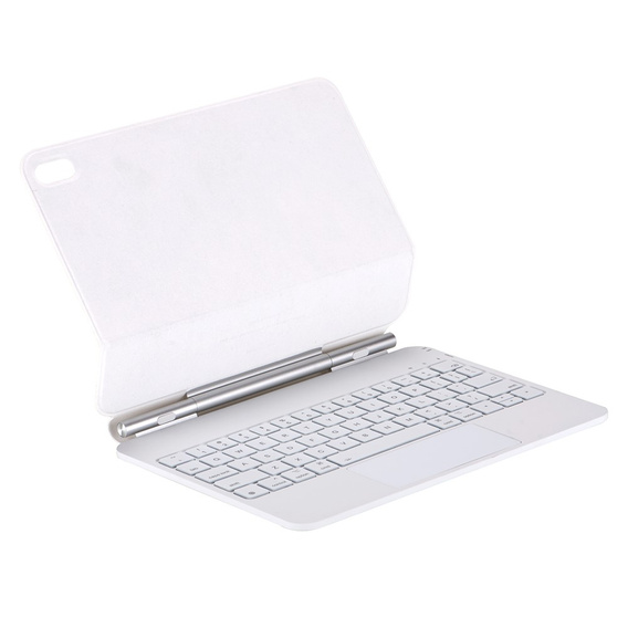 Чехол-клавиатура для iPad 10.9" 2022 (10 gen.), Magnetic Keyboard Touchpad, белый