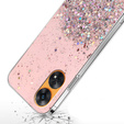 Чехол до Oppo Reno8 T, Glittery, розовый