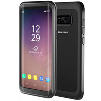 Чехол для Samsung Galaxy S8, Shockproof, с пленкой, чёрный