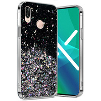 Чoхол до Huawei P20 Lite, Glittery, чорний