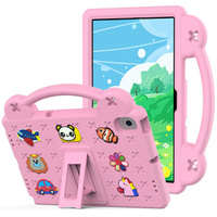 Дитячий чохол для планшета Lenovo Tab M10 X505F X605F / Tab P10-X705F/L / Huawei T5 10.1, Cute Patterns, з підставкою, рожевий