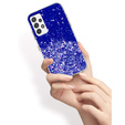 Чехол до Samsung Galaxy A32 5G, Glittery, синий