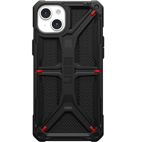 чохол Urban Armor Gear для iPhone 15 Plus, Monarch, Kevlar чорний