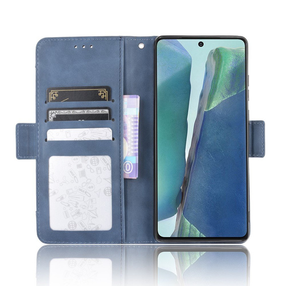 Откидной чехол для Samsung Galaxy S20 FE, Card Slot, синий