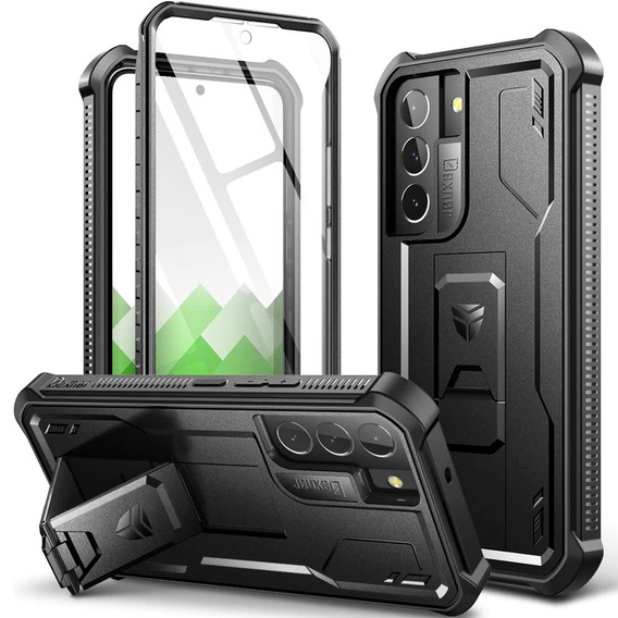 Бронированный чехол для Samsung Galaxy S22, Dexnor Full Body, чёрный