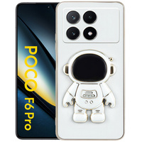 Чoхол до Xiaomi Poco F6 Pro, Astronaut, білий