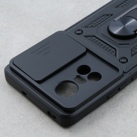 Чехол NOX Camera Slide Oppo Reno 10 / 10 Pro, CamShield Slide, чёрный