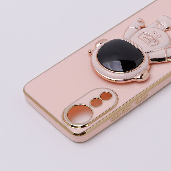 Чехол до Oppo A78 4G, Astronaut, розовый rose gold