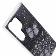 Чохол для Samsung Galaxy S24 Ultra, Glitter Butterfly, чорний