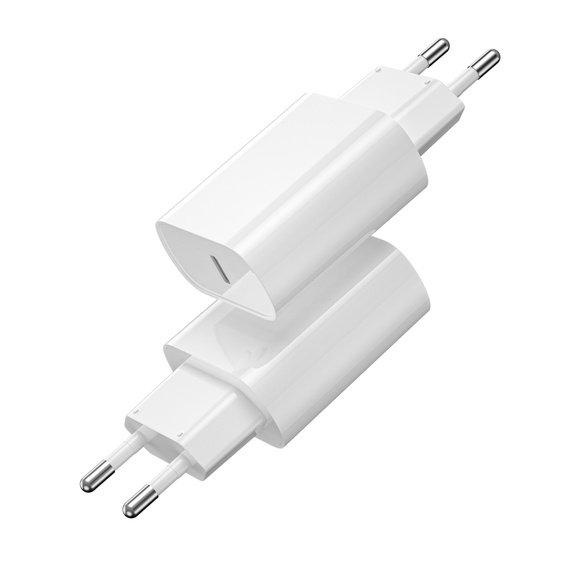 Сетевое зарядное устройство WIWU Wi-001 20 Вт, USB-C, белый