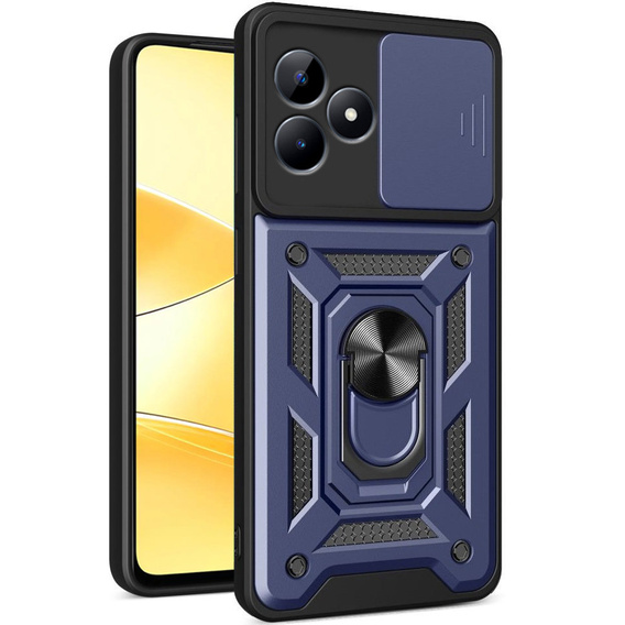 Чехол NOX Camera Slide Realme C51, CamShield Slide, синий