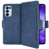 Футляр з клапаном для Oppo Reno 5 5G, Card Slot, м'яти